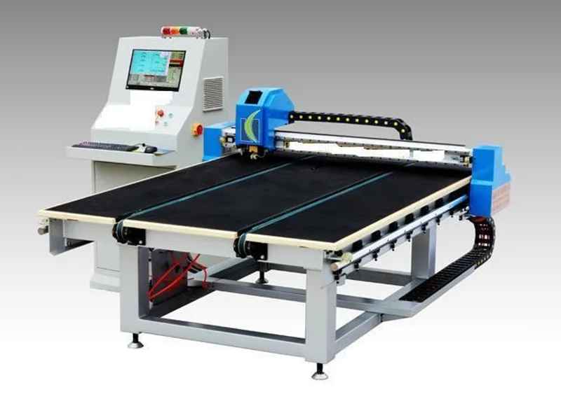 CNC double-head precision aluminum profile cutting machine.