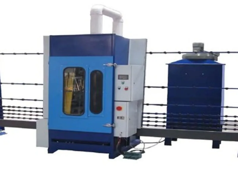 Precision milling machine for drain holes and lock routing.