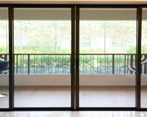 Precision European-standard aluminum window system profile detailing.