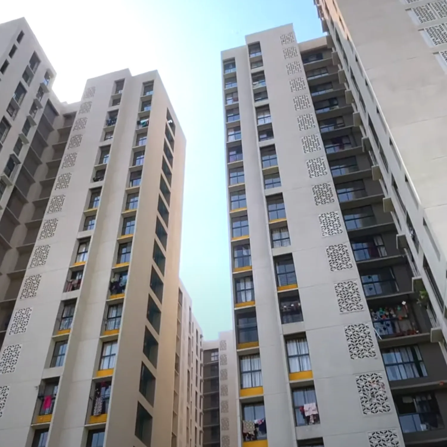 Palava City project - Heavy-duty weather-sealed aluminum sliding window tracks.